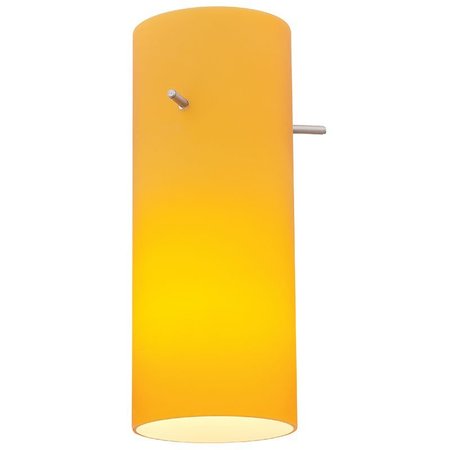 ACCESS LIGHTING Cylinder, Pendant Glass Shade, Amber Glass 23130-AMB